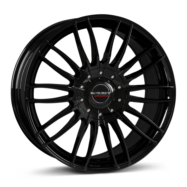 BORBET CW3 BLACK GLOSSY